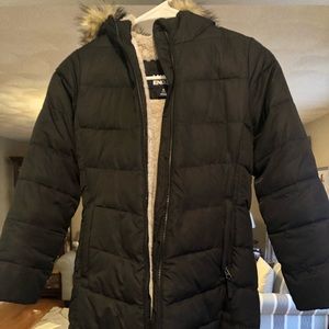 Girls Lands End winter coat sz 8